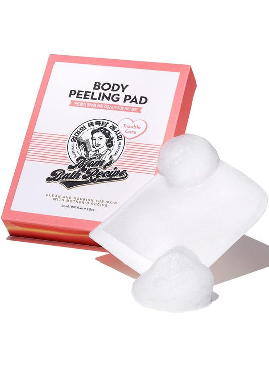 Moms Bath Recipe Mom's Bath Recipe Body Peeling Pad Trouble Care, Acne Remover All in One - Skin Glow