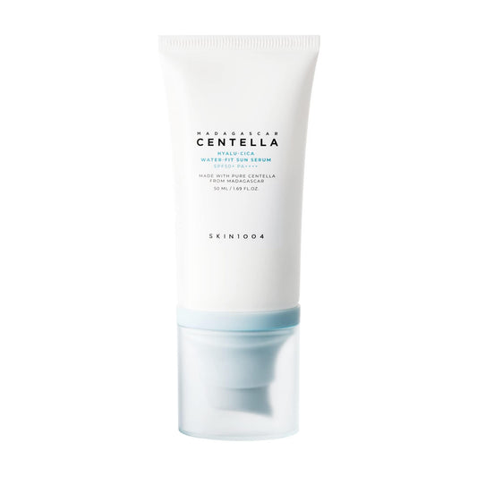 Skin1004 Madagascar Centella Hyalu-Cica Water-Fit Sun Serum (SPF50+ PA++++) - 50 ml / 100 ml - Skin Glow