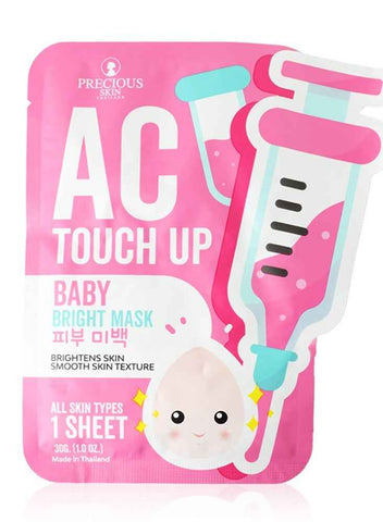 Precious Skin Thailand AC Touch Up Baby Bright Mask – 30g | Acne Care, Oil Control & Brightening