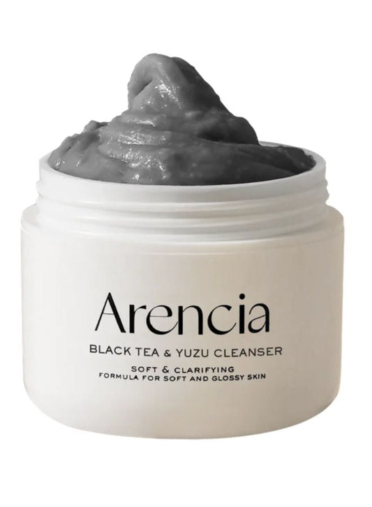 ARENCIA Black Tea & Yuzu Rice Mochi Cleanser 120g Arencia