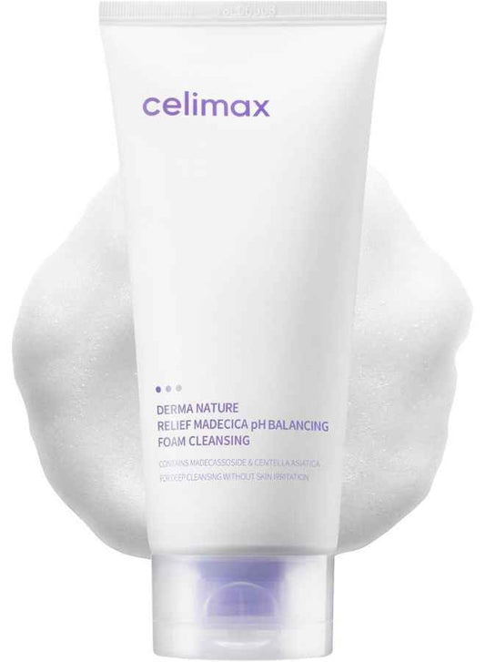 celimax Derma Nature Relief Madecica pH Balancing Foam Cleansing 150ml
