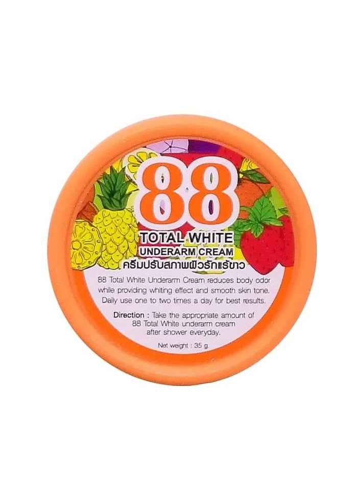 88 Total White Underarm Whitening Cream 35g