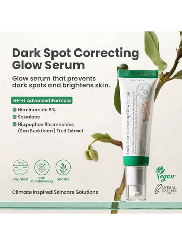 AXIS-Y Dark Spot Correcting Glow Serum 50ml Brightening Serum 50 ml