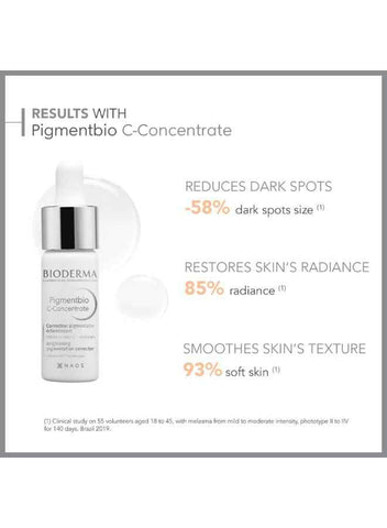 Bioderma Pigmentbio C-Concentrate Brightening Pigmentation Cream Corrector, 15 ML