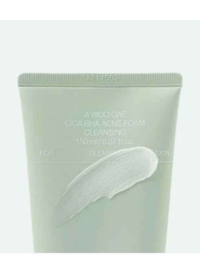 Celimax Ji Woo Gae Cica BHA Acne Purifying Foam Cleansing 150Ml