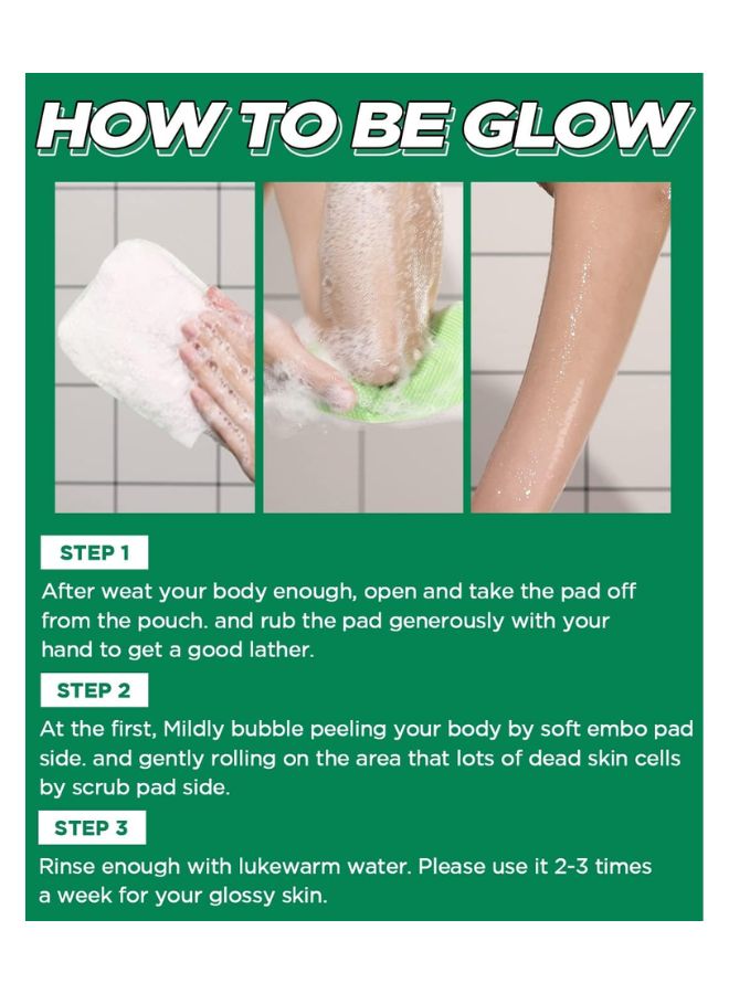 Mom's Bath Recipe Body Peeling Pad Original