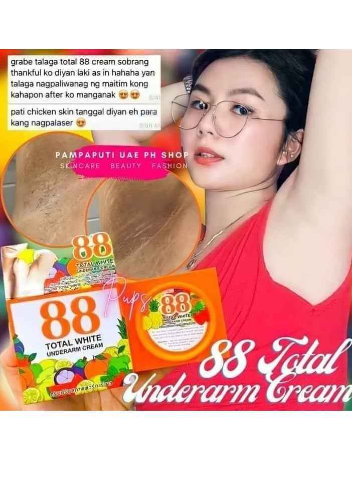 88 Total White Underarm Whitening Cream 35g