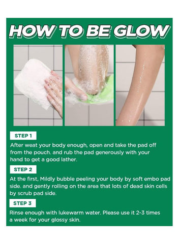 Mom's Bath Recipe Body Peeling Pad Original