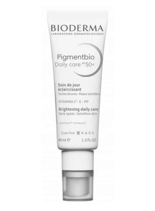 Bioderma Pigmentbio Daily Care - Spf50+ Anti-Blemish, Brightening Sunscreen, Vitamin E and C Cream 40 ml