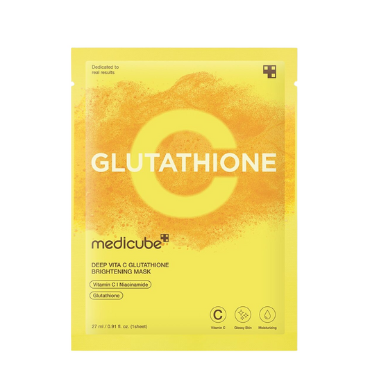 Deep Vita C Glutathione Brightening Mask - 1 Sheet Mask - Skin Glow