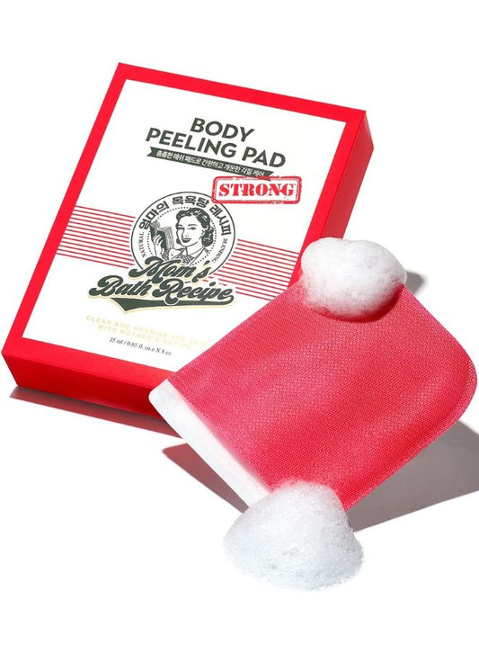 moms Bath Recipe Body Peeling Pad Strong 