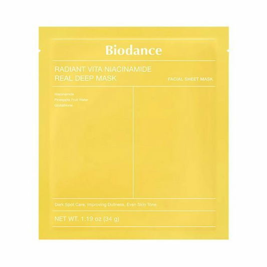 Radiant Vita Niacinamide Real Deep Mask - 4 Sheet Masks