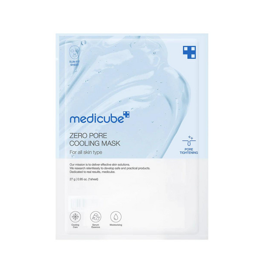 Zero Pore Cooling Mask - 1 Sheet Mask - Skin Glow